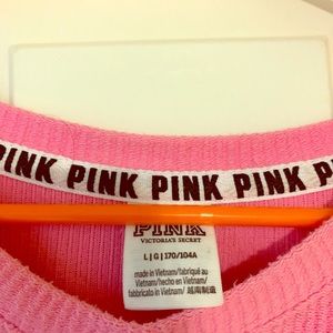 Pink oversized sweatshirt